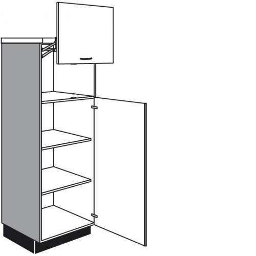 Highboardschrank für Einbaugeräte mit 1 Geräte-Drehtür