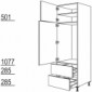 Hochschrank Geräte-Umbau für Kühlautomaten [2/9]