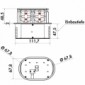 Piccolino 2-fach Steckdosenelement Versenkbar [6/6]