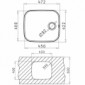 Küchenspüle für Unterbau in Edelstahl [2/2]