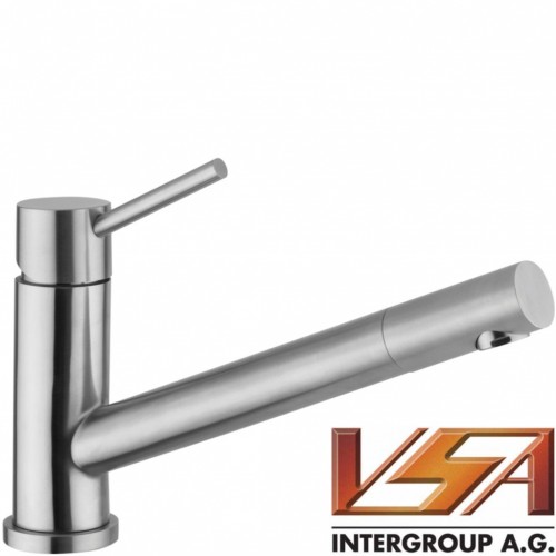 VSA Acciaio Inox MC I 0034 Küchenarmatur mit Auszugsbrause