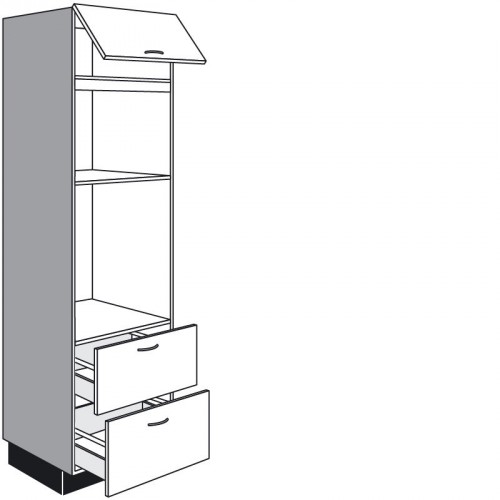 Geräteschrank mit 1 Klappe 1 Blende