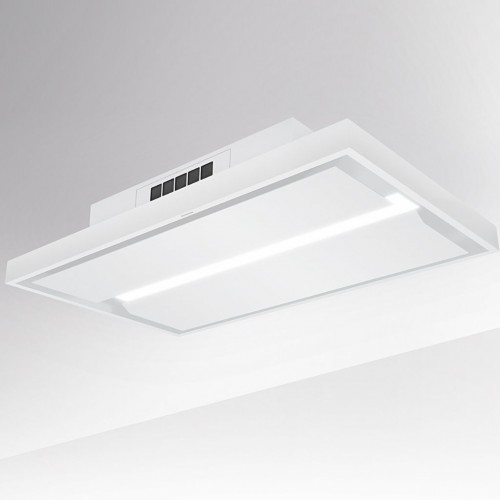 Deckenhaube für Umluftbetrieb Randabsaugung