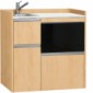 modulLINE ML 100 MA Minik&uuml;che aus Holz mit Mikrowelle [13/25]