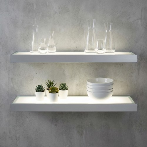 Glasbodenleuchte in den Breiten 450/600/900/1200 mm