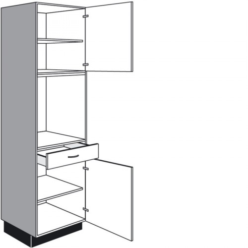 Geräteschrank mit 2 Drehtüren