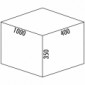 Einbau-Abfallsammler Cox(R) Box 350 S/1000-4 [3/5]