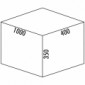 Einbau-Abfallsammler Cox(R) Box 350 S/1000-4 [3/5]