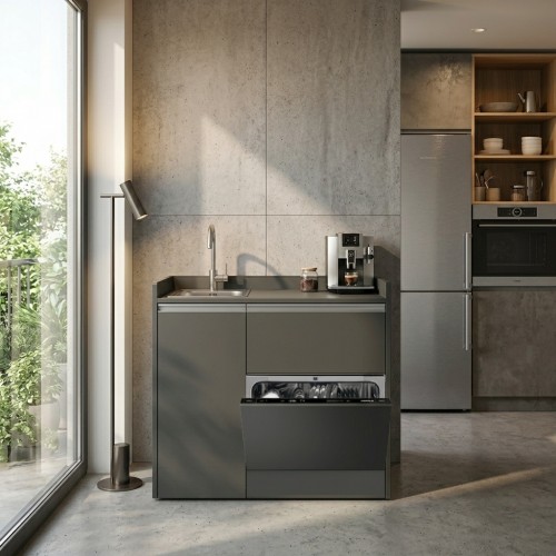 modulLINE ML 100 SP Miniküche mit Geschirrspüler modulLINE ML 100 SP Miniküche mit Geschirrspüler
