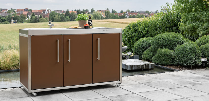 Outdoorkueche fuer den Garten